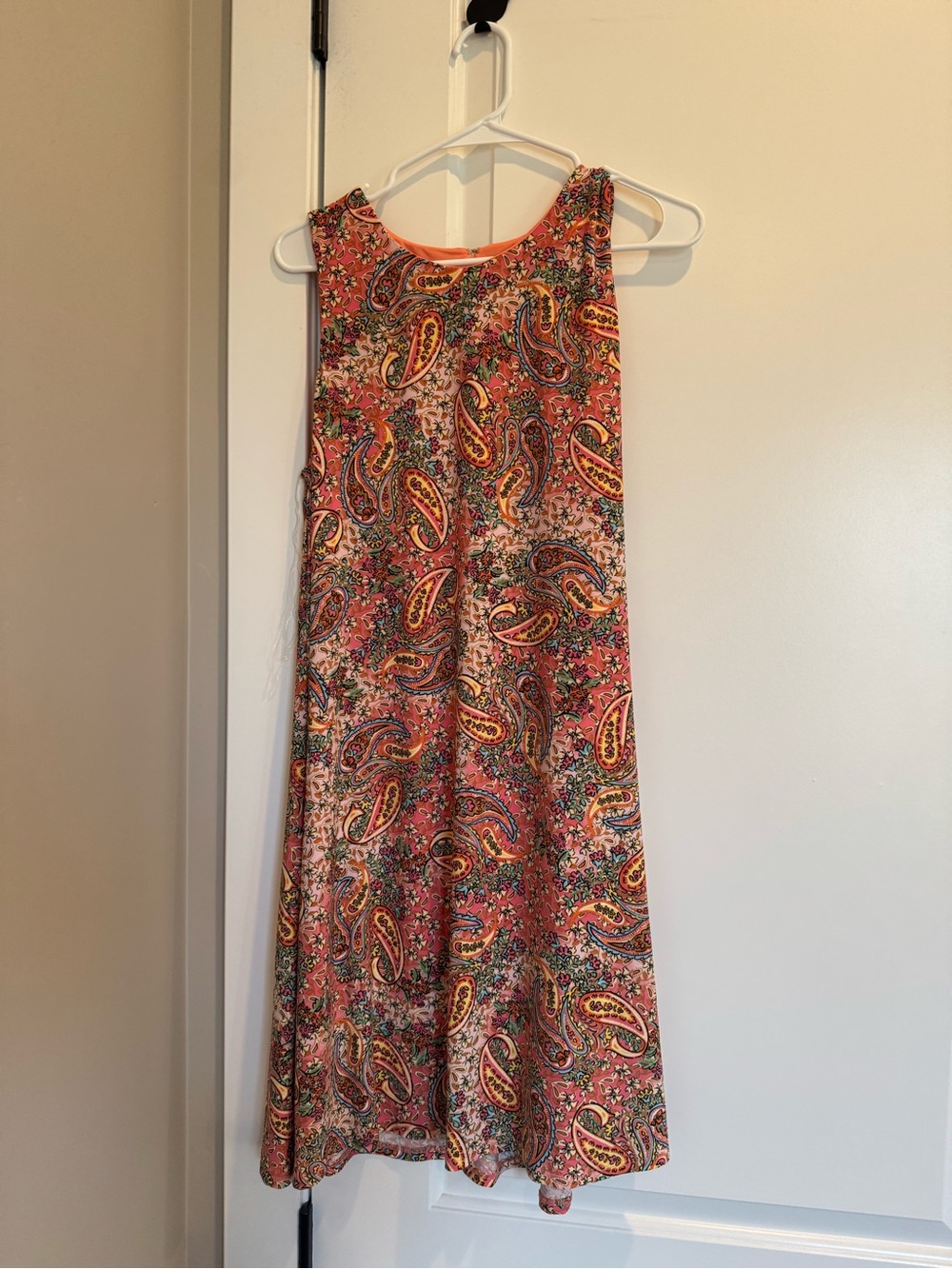 Anne Klein Coral Paisley Midi Dress